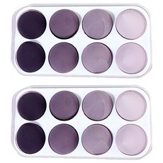 美妝蛋 含蛋盒 葡萄紫 6 x 4cm 16個 - 柔軟親膚，打造無瑕妝容