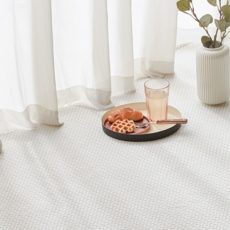 SCANDI&HOME Sweetball系列 可水洗地毯 聚酯纖維 韓國製, 150 x 100cm, 奶白色