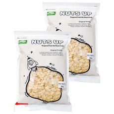 자연두레 너츠업 아몬드 백슬라이스, 1kg, 2개