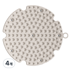 All-in-cell 每日腳底按摩墊 52 x 52 cm, 灰色, 4個