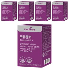 meditree 輔酶Q10複合膠囊, 30顆, 5盒