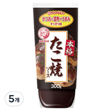 BullDog 타코야끼 소스, 5개, 300g