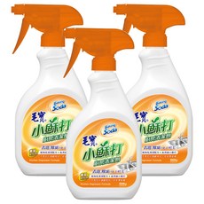 毛寶 小蘇打廚房清潔劑 按壓瓶 500g 植物性清潔配方 去油除垢, 3瓶