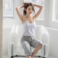 A-ONE 女性Miss Yoga七分褲 66744