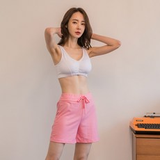 A-ONE 女性用 Miss Yoga 三分褲 66344