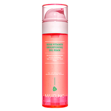 MAXCLINIC 玫瑰維他命嫩亮泡沫卸妝油 卸妝 所有膚質適用, 110ml, 1瓶