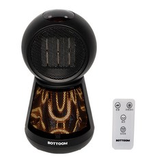 BOTTOOM Hotculator T型立式暖風機, BT-900TH-CA, 黑色