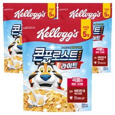 콘푸로스트 라이트 시리얼, 530g, 3개