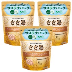 바스크린 NEW 키키유 중조칼슘 탄산입욕제, 360g, 3개