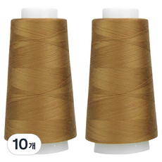 UNIQUE 高級 OWL 包芯線 45支2股 線, 33 金棕色, 10個