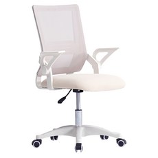 DANIKA 高級網狀辦公椅 GM-127W, 540 x 570 x 930mm 全長1170mm, 象牙白