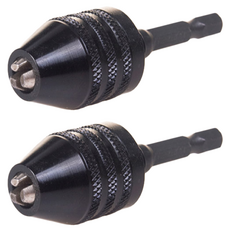 Zenta KOREA 電動起子用免扳手夾頭鑽頭, 2個