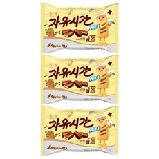자유시간 미니 초콜릿, 500g, 3개
