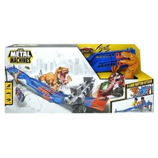 METAL MACHINES 機械飛輪 極速恐龍軌道車組, 1套, 極速恐龍軌道