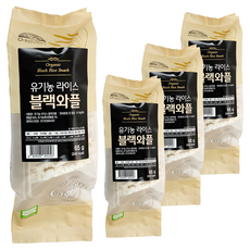 OrganicStory 유기농 라이스 블랙와플 곡물맛, 65g, 4개