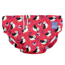 BAMBINO MIO 游泳尿布 100%聚酯纖維外層含聚氨酯防水層(TPU) 內層80%棉 20%聚酯纖維, M(7-9kg), 1件