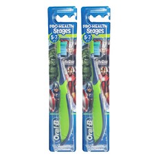 Oral-B 歐樂B 復仇者聯盟嬰兒牙刷 第三階段, 款式 隨機, 1入, 2支