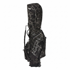 Agern 輪式高爾夫球桿袋, 大理石黑