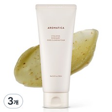 AROMATICA 煥活迷迭香毛孔清潔泡沫洗面乳, 150ml, 3條