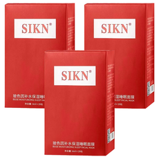 SIKN 凍齡美白睡眠面膜, 80ml, 20條, 3盒