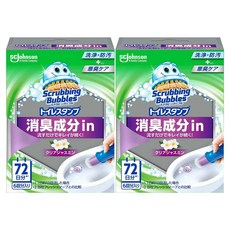 SC Johnson 莊臣 馬桶清潔凝膠 + 推桿 茉莉芳香 紫色, 38g, 2組