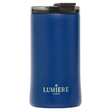 LUMIERE PARIS Glamor SAPPHIRE 防摔防漏隨行保溫杯 280g, 寶石藍, 360ml, 1個