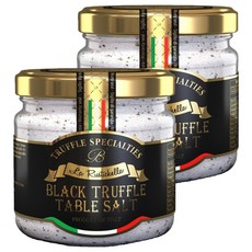 라루스티첼라 블랙 트러플 테이블 소금, 110g, 2개