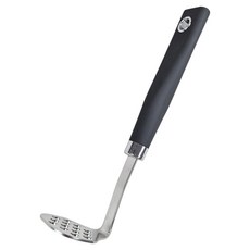 Kitchen Blooming 韓國製 304不鏽鋼 迷你壓泥器 黑色, 1個