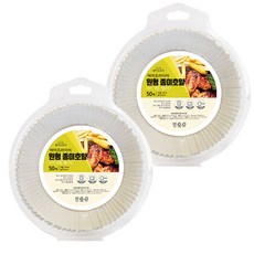 원이스토리 에어프라이어 종이호일 16 x 6 cm 50p, 2개