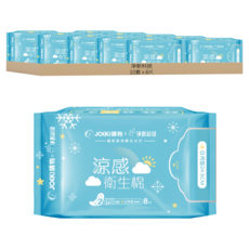 淨新科技 JOKEI聯名日用衛生棉, 10套, 8片, 日用型 24.5cm