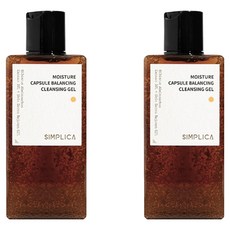 SIMPLICA 保濕膠囊平衡潔面凝膠, 200ml, 2個