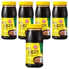 OTTOGI 不倒翁 大容量烤牛肉調味醬, 840g, 5罐