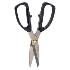 張小泉 不銹鋼厨房剪刀 185mm, 黑色, 1支