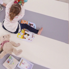 摺疊遊戲墊, 象牙白 灰色