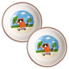 MaisonDeMori 黑貓小菜碟, 2個, 棕色