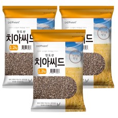 대구농산 치아씨드, 1.2kg, 3개