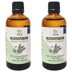 MY SCHEMING 我的心機 沁檸莫吉托活力身體按摩油, 100ml, 2件