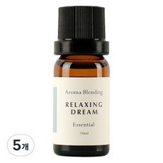 소소코 아로마블랜딩 에센셜오일 릴렉싱 드림, 5개, 10ml