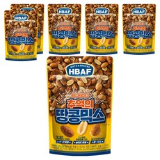 바프 추억의 땅콩믹스, 120g, 6개