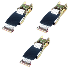 自動棘輪貨物固定帶 頂部掛鉤, 3個