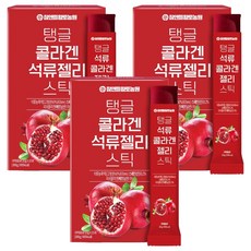참앤들황토농원 탱글 콜라겐 석류젤리 스틱 15p, 300g, 3개