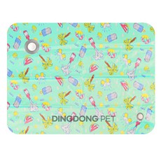딩동펫 반려동물 애니멀 아이스 쿨매트, 민트, 1개