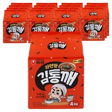 농심 라면왕 김통깨 100g, 64개