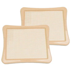 Amons 狗狗廁所便盆, 象牙白, 2個