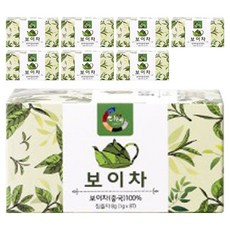 다예 사각티백 보이차, 1g, 8개입, 8개