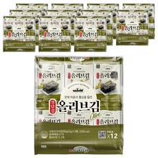 정담김 올리브김 도시락김, 5g, 144개