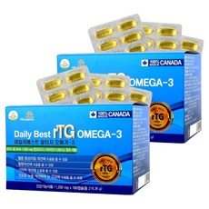 Daily Best rTG Omega-3, 180錠, 2盒