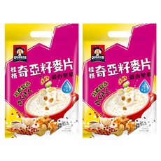 QUAKER 桂格 奇亞籽麥片 穀香堅果 10包, 290g, 2袋