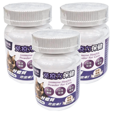 Cat Glory 驕傲貓 貓專用免疫力保健粉 60g, 免疫力, 3罐