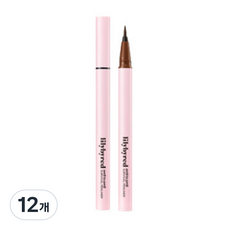 lilybyred 明亮持久眼線液筆 0.6g, 03 Walnut Brown, 12支